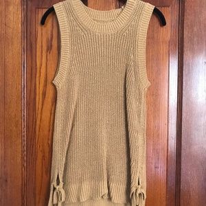 Sleeveless Sweater Tank